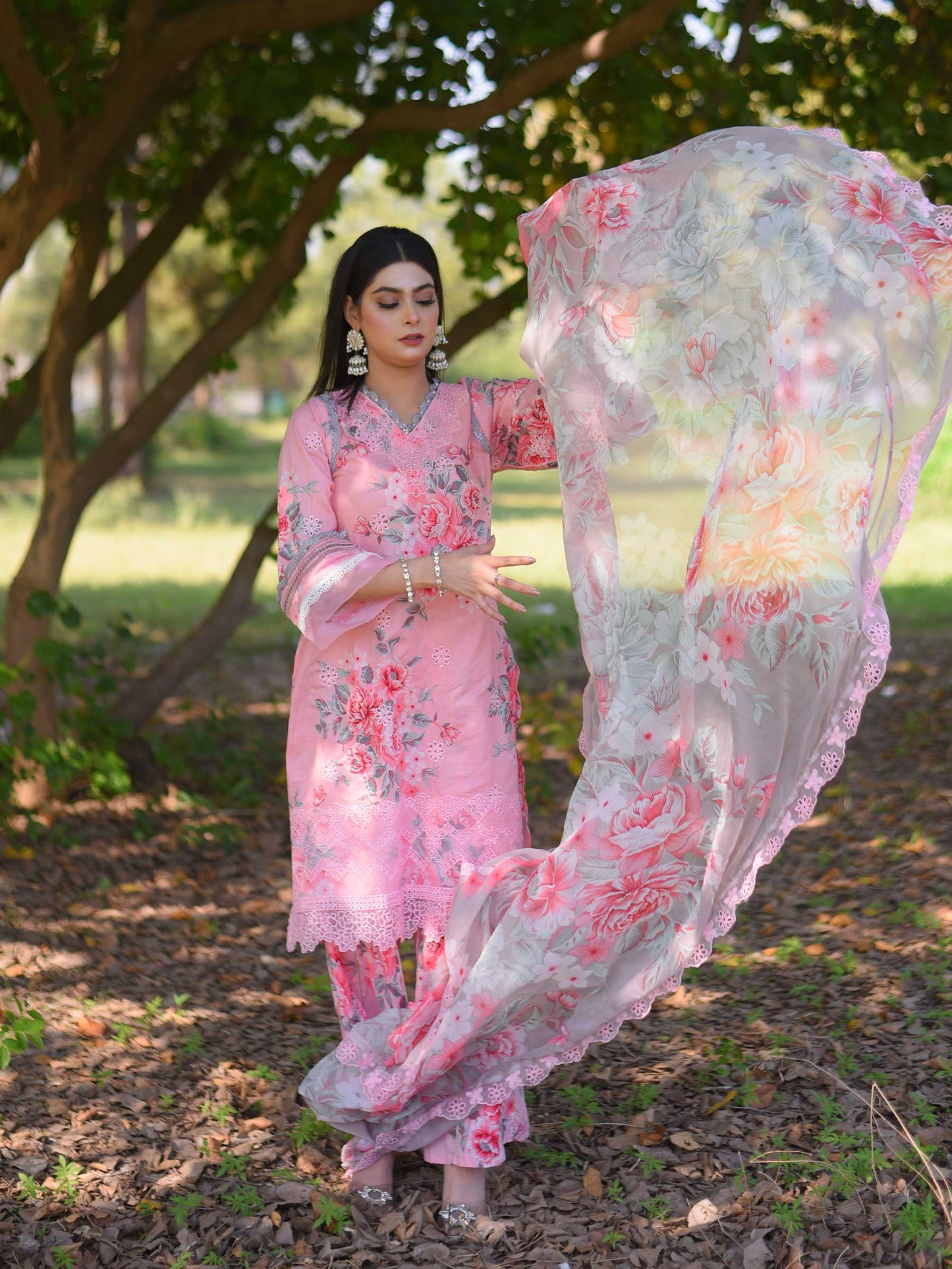 Fleur 3PC Lawn Suit